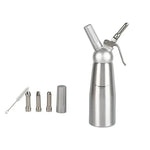 Stainless Steel Cream Dispenser for Pastries – Squeeze Bottle