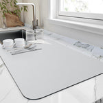 Ultra-Fast Dish Drying Mat for Kitchen | High Water Absorption