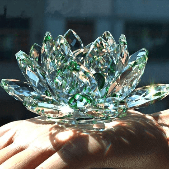 Crystal Blossom made of Quartz for Harmonious Living