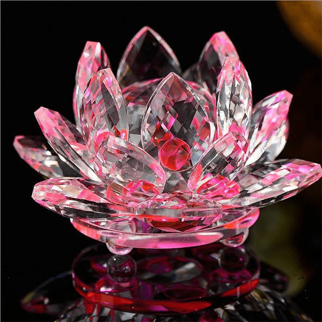 Crystal Blossom made of Quartz for Harmonious Living