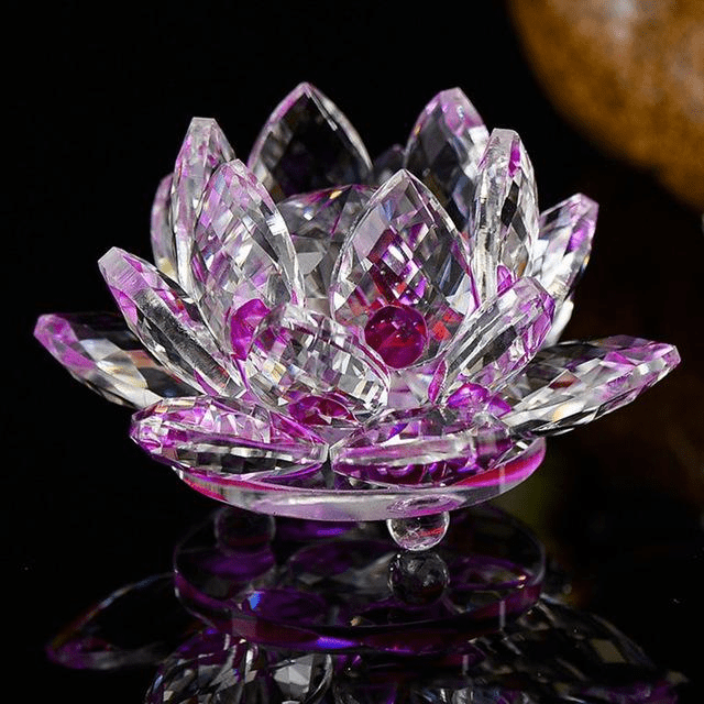 Crystal Blossom made of Quartz for Harmonious Living