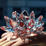 Crystal Blossom made of Quartz for Harmonious Living