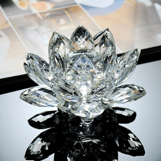 Crystal Blossom made of Quartz for Harmonious Living