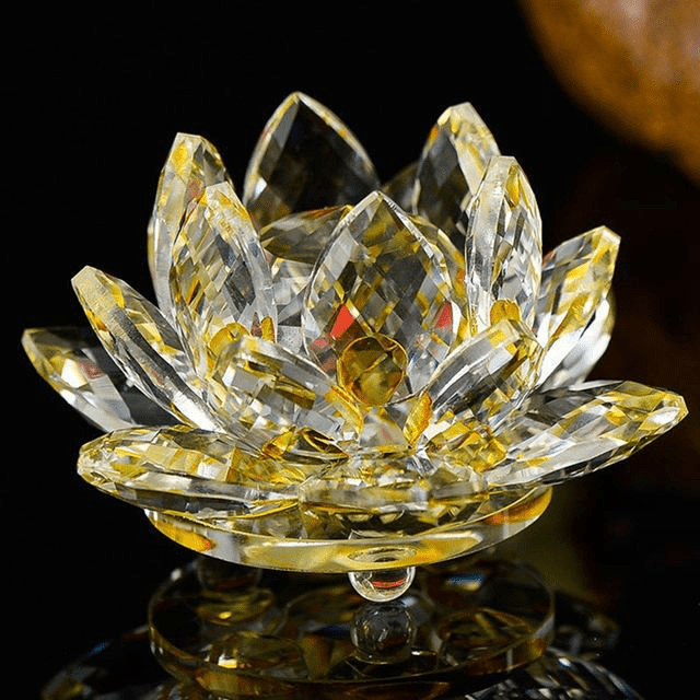 Crystal Blossom made of Quartz for Harmonious Living