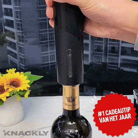 Automatischer Weinöffner VinoEase | Eleganter Korkenzieher mit Akku | Hochwertige Materialien für müheloses Entkorken