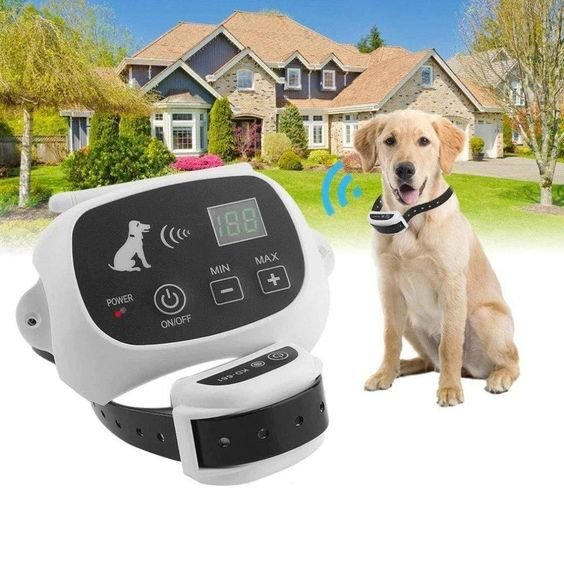 Wireless Dog Fence System - Rechargeable Waterproof Collar for Secure Boundaries