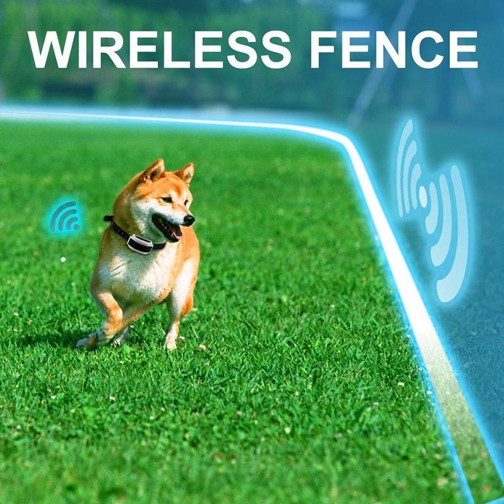 Wireless Dog Fence System - Rechargeable Waterproof Collar for Secure Boundaries