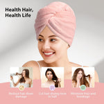3 Pack of Microfiber Hair Towel Wraps for Women – Highly Absorbent