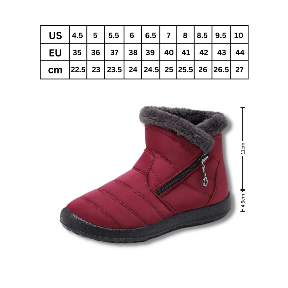 Feminine Wasserdichte Winterstiefel für perfekten Komfort