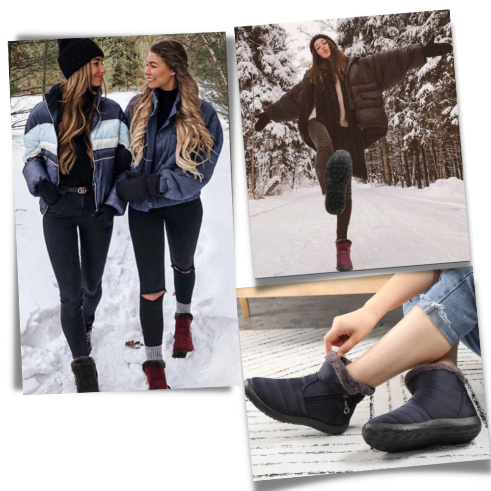 Feminine Wasserdichte Winterstiefel für perfekten Komfort