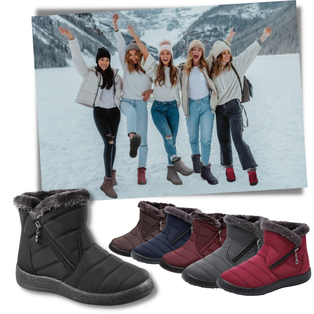 Feminine Wasserdichte Winterstiefel für perfekten Komfort