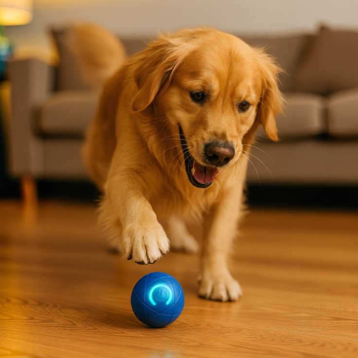 WuffBall: Interactive Dog Toy for Endless Fun
