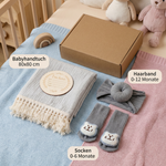 Baby Gift Set – Towel, Socks or Headband & Bath Brush