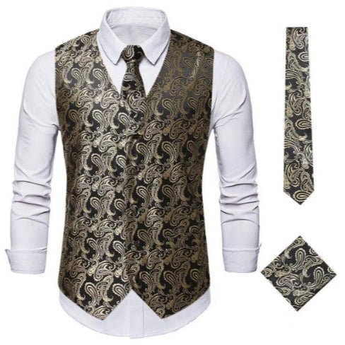 Stilvolle Herrenweste im Vintage-Look – Eleganz und Komfort
