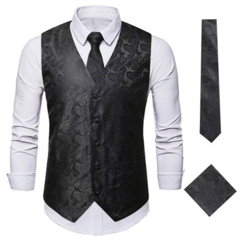 Stilvolle Herrenweste im Vintage-Look – Eleganz und Komfort