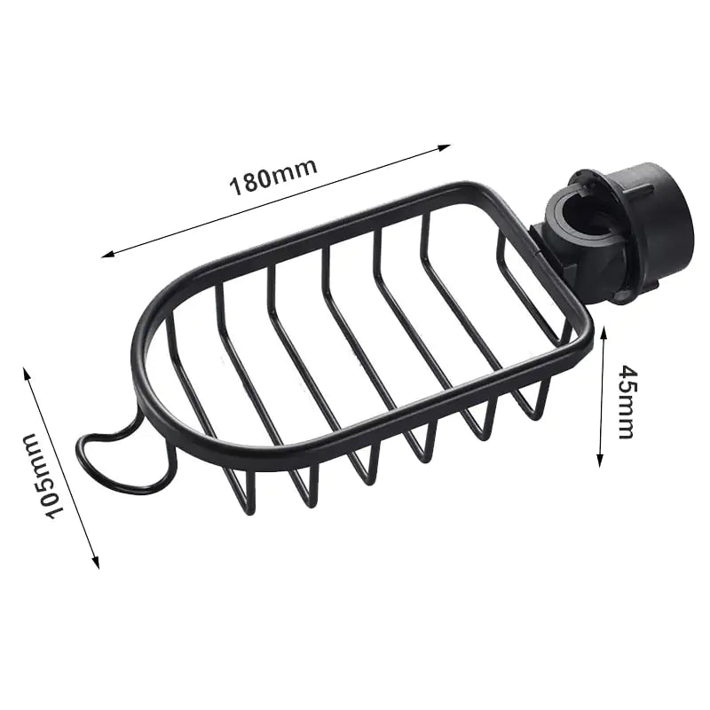 AquaLux Stainless Steel Shower Caddy – Rustproof, Space-Saving, and Easy to Install